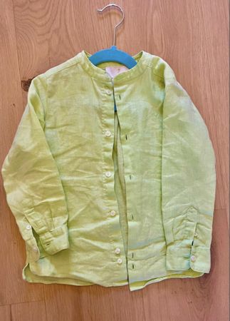 Jacadi Linen Shirt Size 110