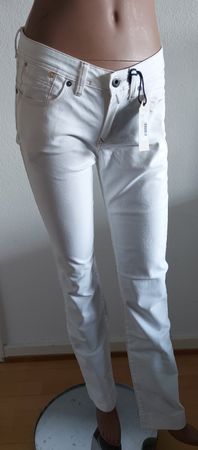 Neue weisse Freesoul Damen Jeans Gr. 27