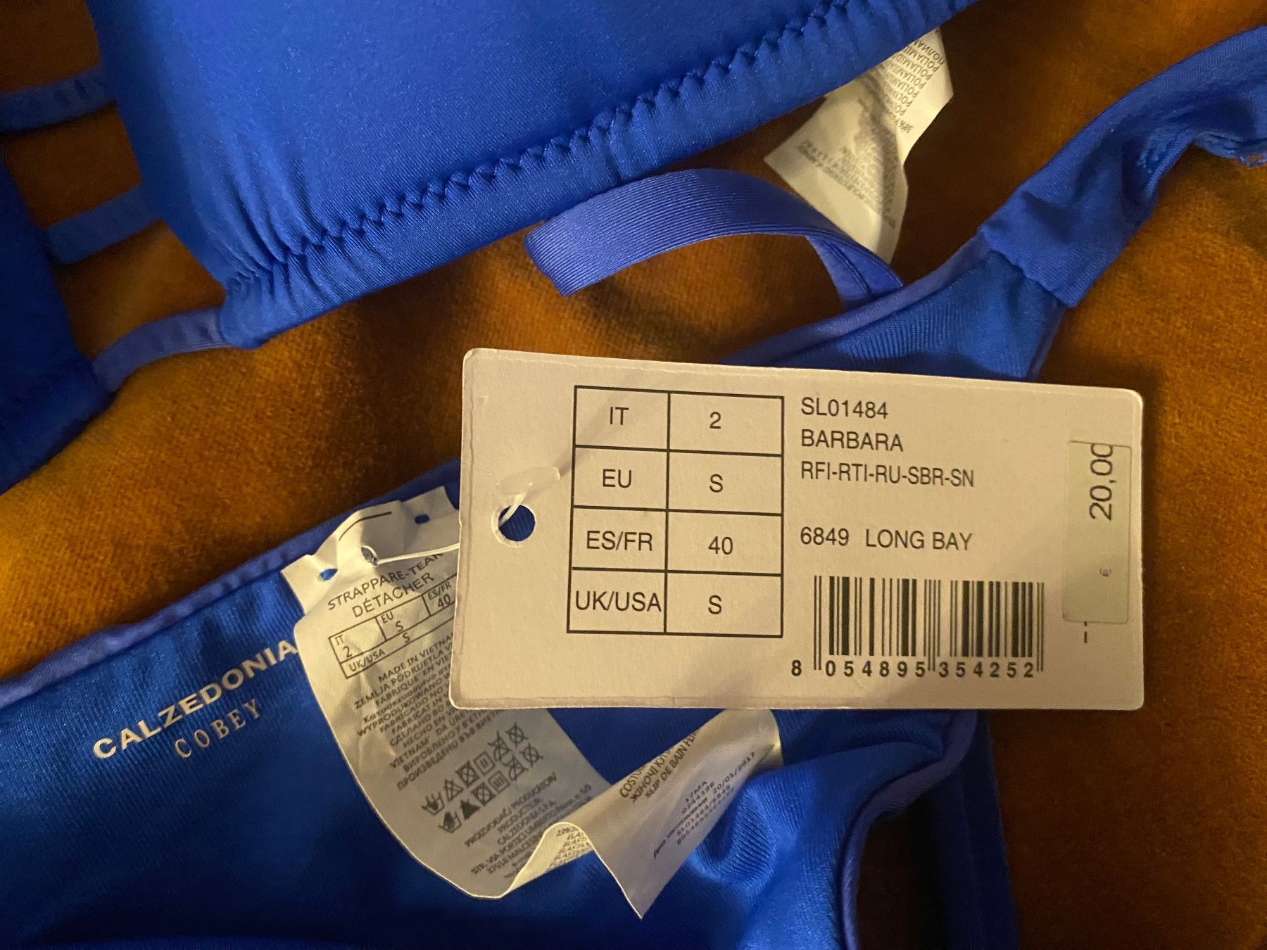 Calzedonia Costumi da bagno & Bikini: Neuer, blauer Bikini mit Details - Grösse 40 – Nuovo (secondo la descrizione) da Killwangen venduto da BeautysAndEmmas 9