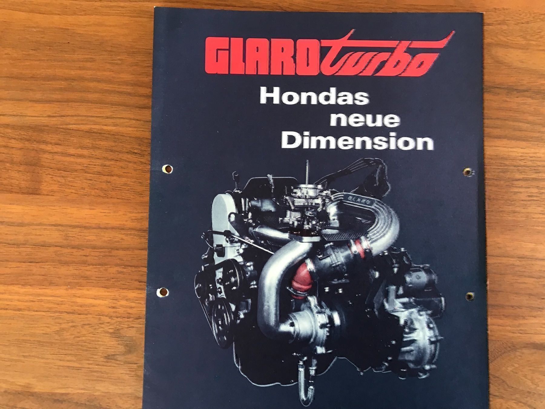 Honda Documenti: Honda Turbo Prospekt – Usato da Balterswil venduto da Jeko1967