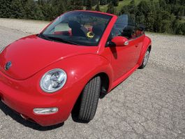 VW New Beetle Cabrio 2.0 rot - guter Zustand