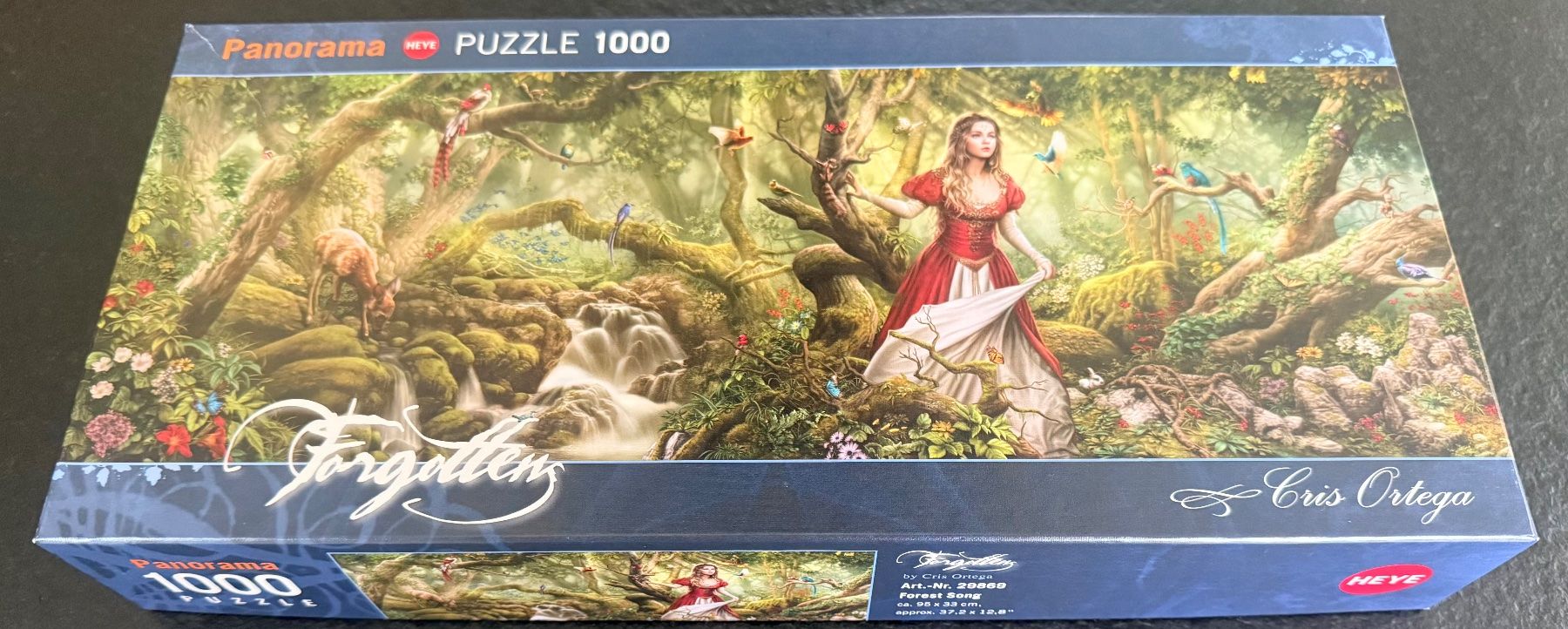 Heye Puzzle: 1000 Teile Puzzle "Forgotten" Cris Ortega – Usato da Kölliken venduto da Flue68 1