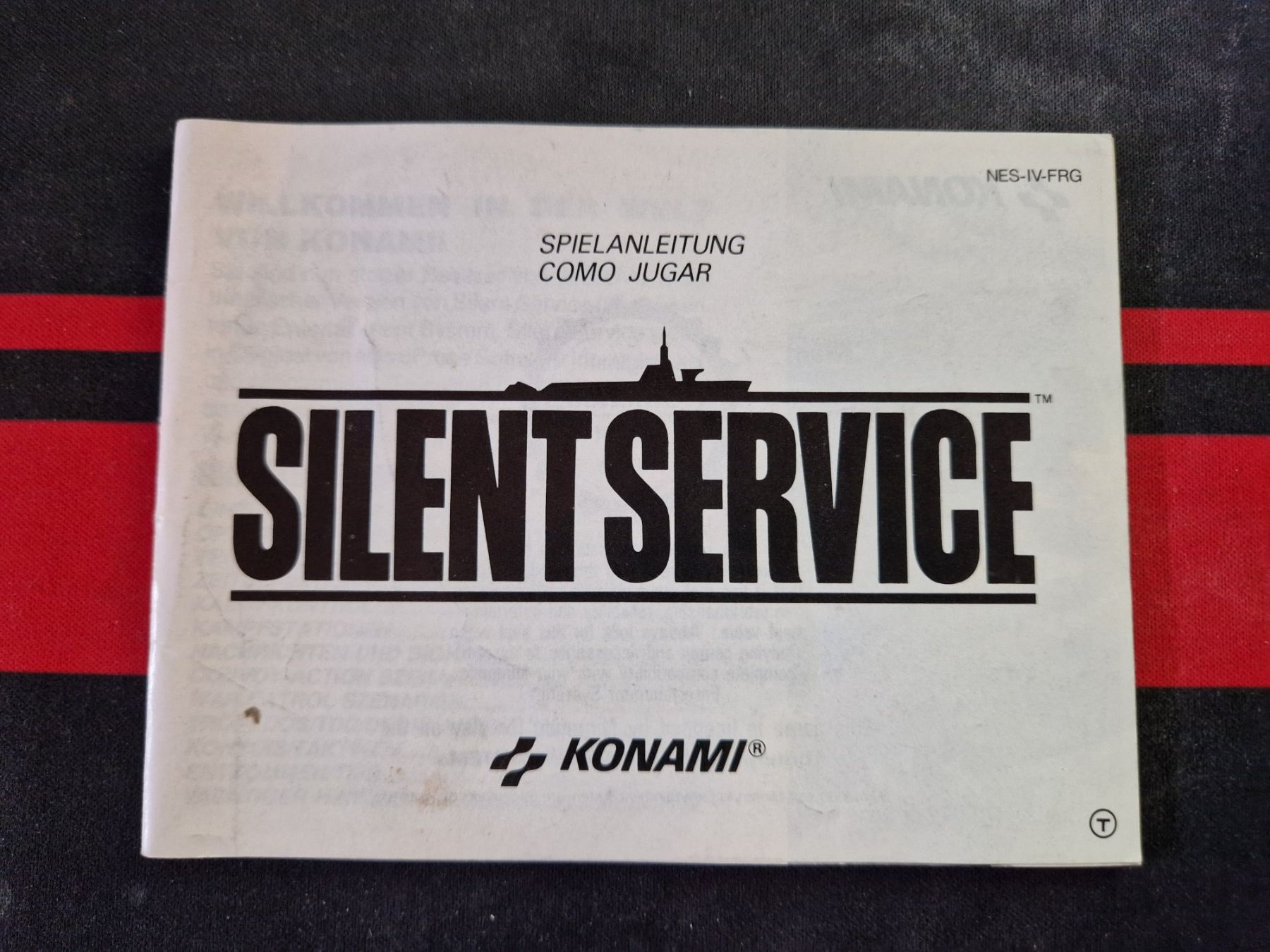 Nintendo Giochi: Silent Strike NES - Anleitung ENG / SPA – Usato da Hombrechtikon venduto da swissgamer87