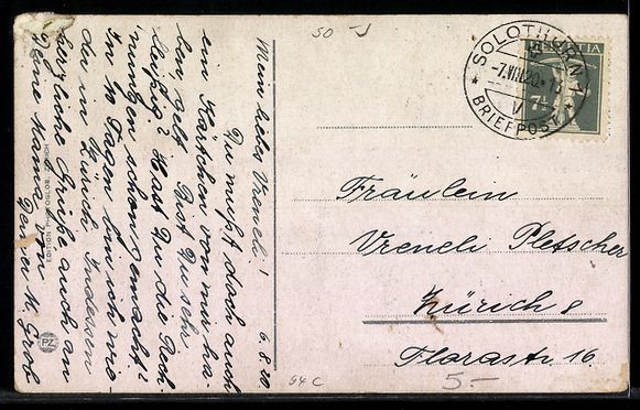 Cartoline postali: AK Solothurn, Burristurm und Bieltor – Usato da Berlin venduto da bartko-reher 1