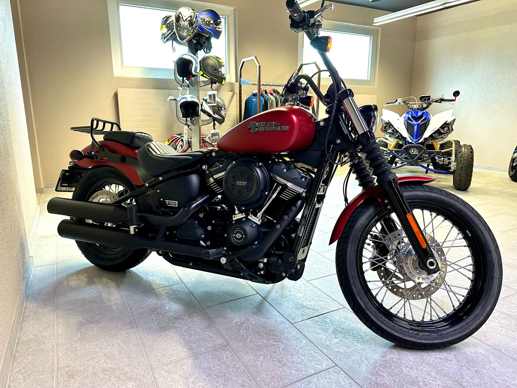Harley-Davidson Chopper: HARLEY-DAVIDSON FXBB 1745 Street Bob 107 – Usato da Riggisberg venduto da mcpulfermo 3