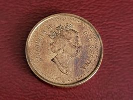 Canada 1 Cent 1998 Queen Elizabeth II