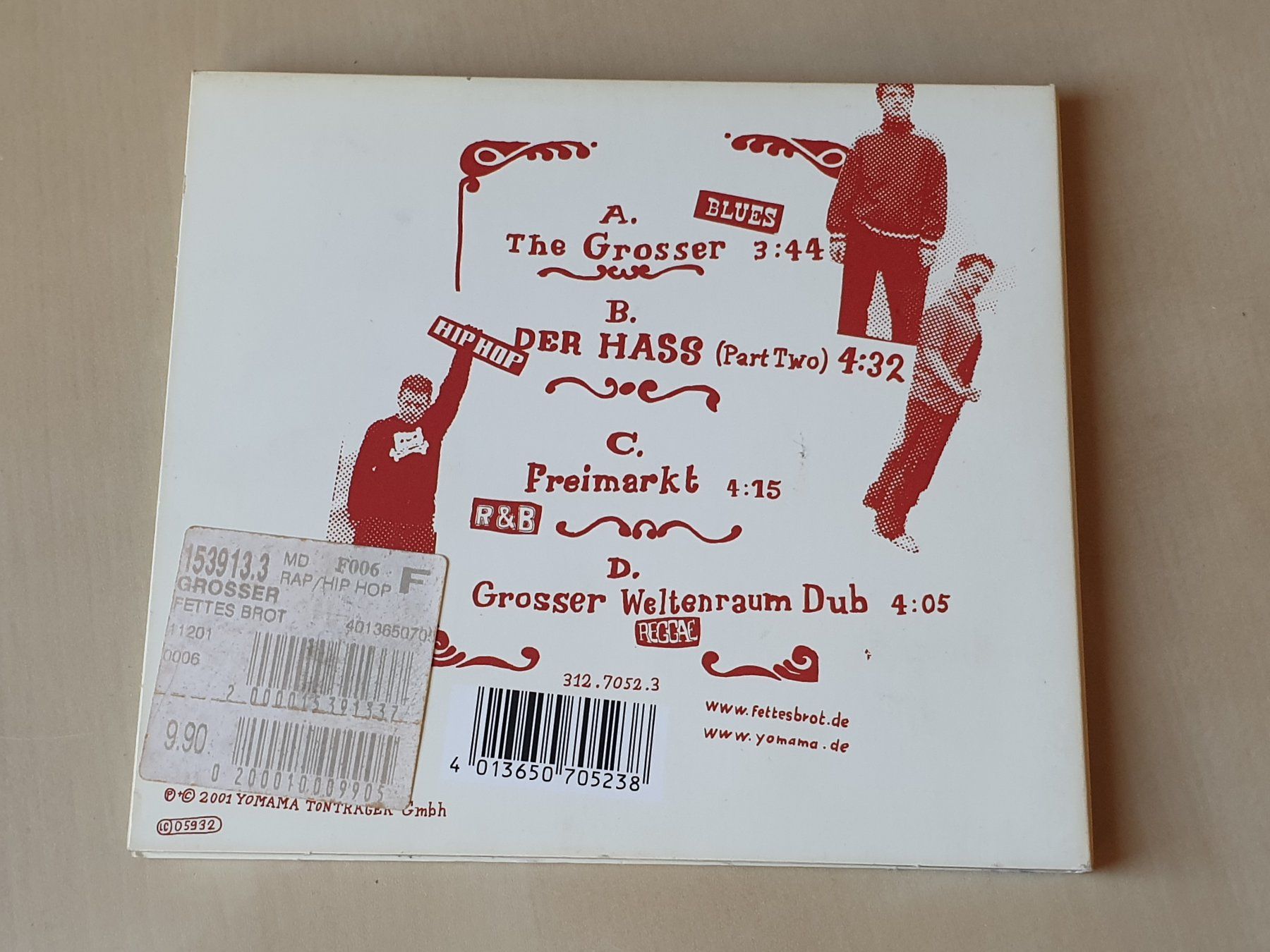 CD: Fettes Brot The Grosser – Usato da Stansstad venduto da collectorsshop 1