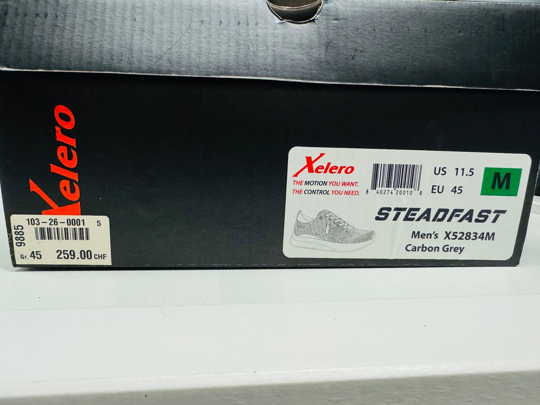 Scarpe da uomo: Chaussures Xelero Steadyfast, taille 45 – Nuovo e nell'imballaggio originale da Brügg BE venduto da Goob 7