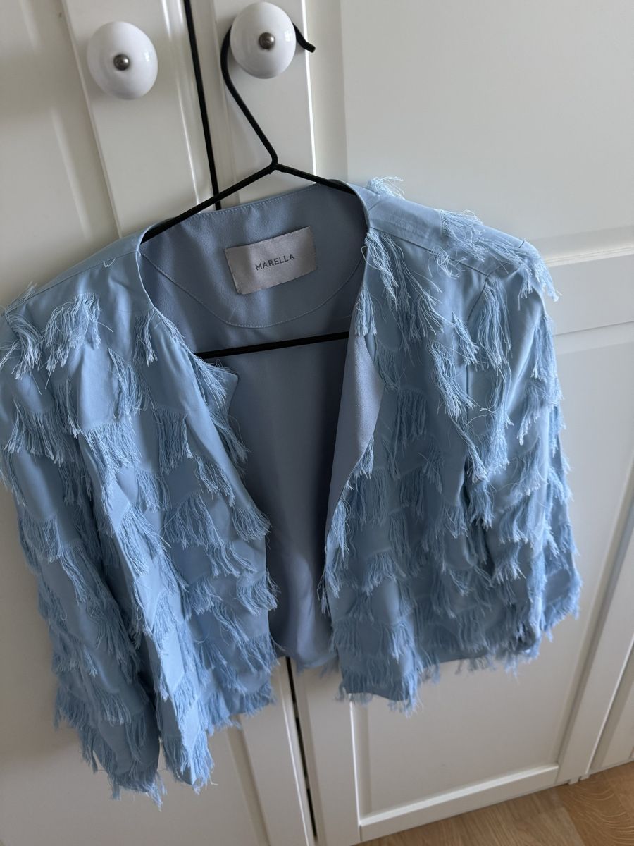 Marella Giacche: Marella Blazer hellblau Damen, Grösse 36 – Usato da Meilen venduto da Da-M