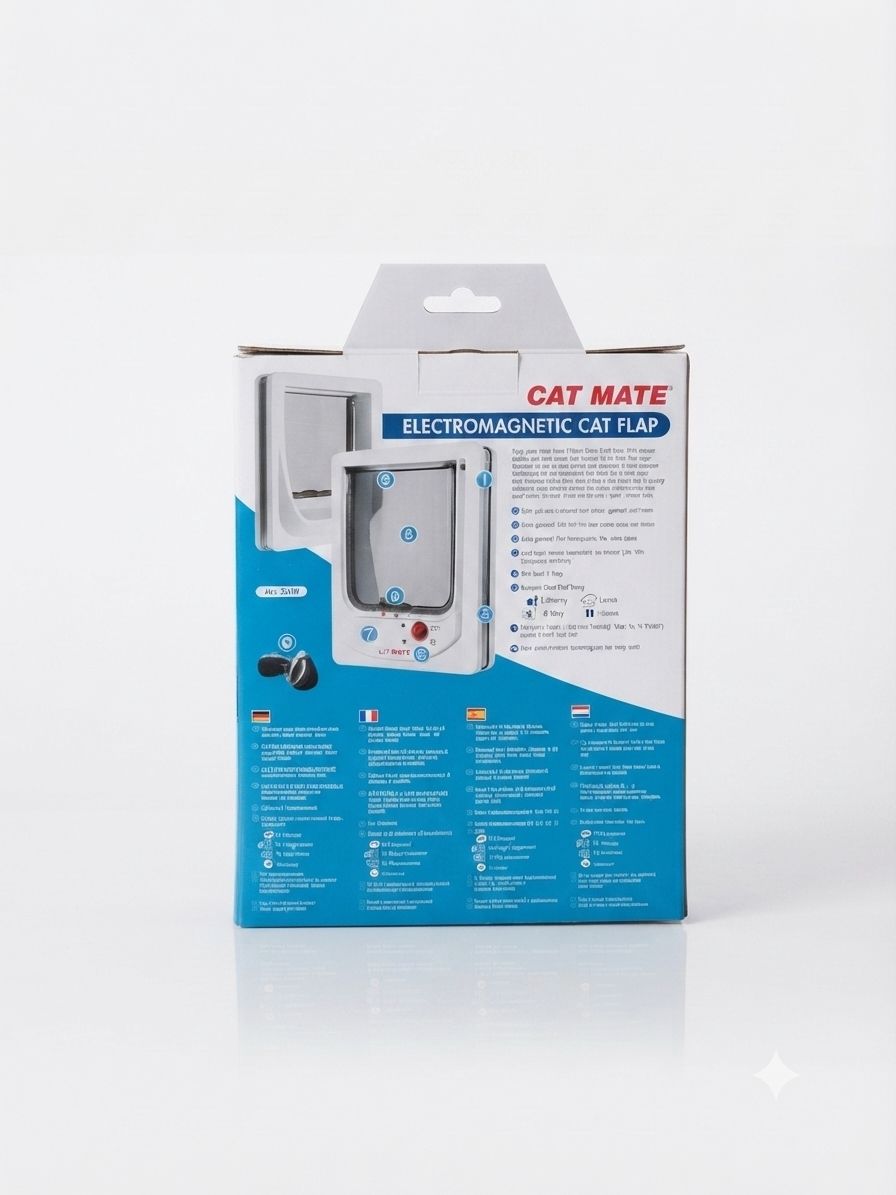 Gattaiole: Cat Mate Electromagnetic Cat Flap, White New – Nuovo e nell'imballaggio originale da Gossau SG venduto da Z20let 1