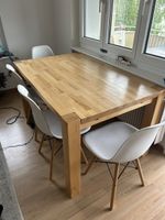 Esstisch aus leimholz