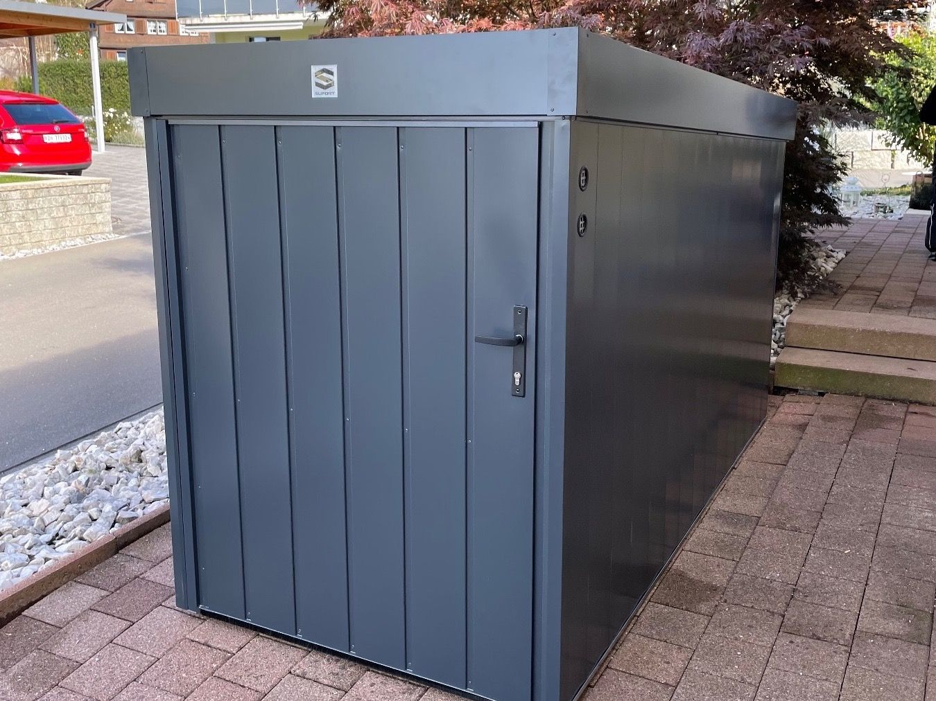 Rifugi: Suport Motorrad Garage Bike Box – Nuovo e nell'imballaggio originale da Bichelsee venduto da 123Tremp321 6