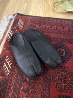Tabi Slipper / Babouche Echtleder – Gr. 42 – Schwarz (Handar