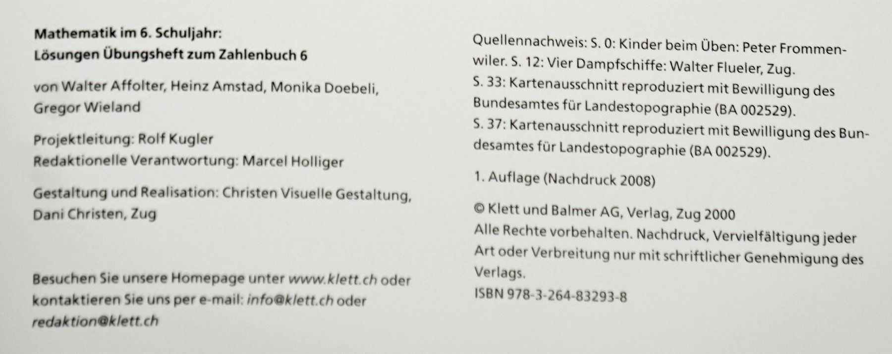 Bücher: Das Zahlenbuch 6 komplettes 3er-Set – Gebraucht aus Meggen von Brockitare 7