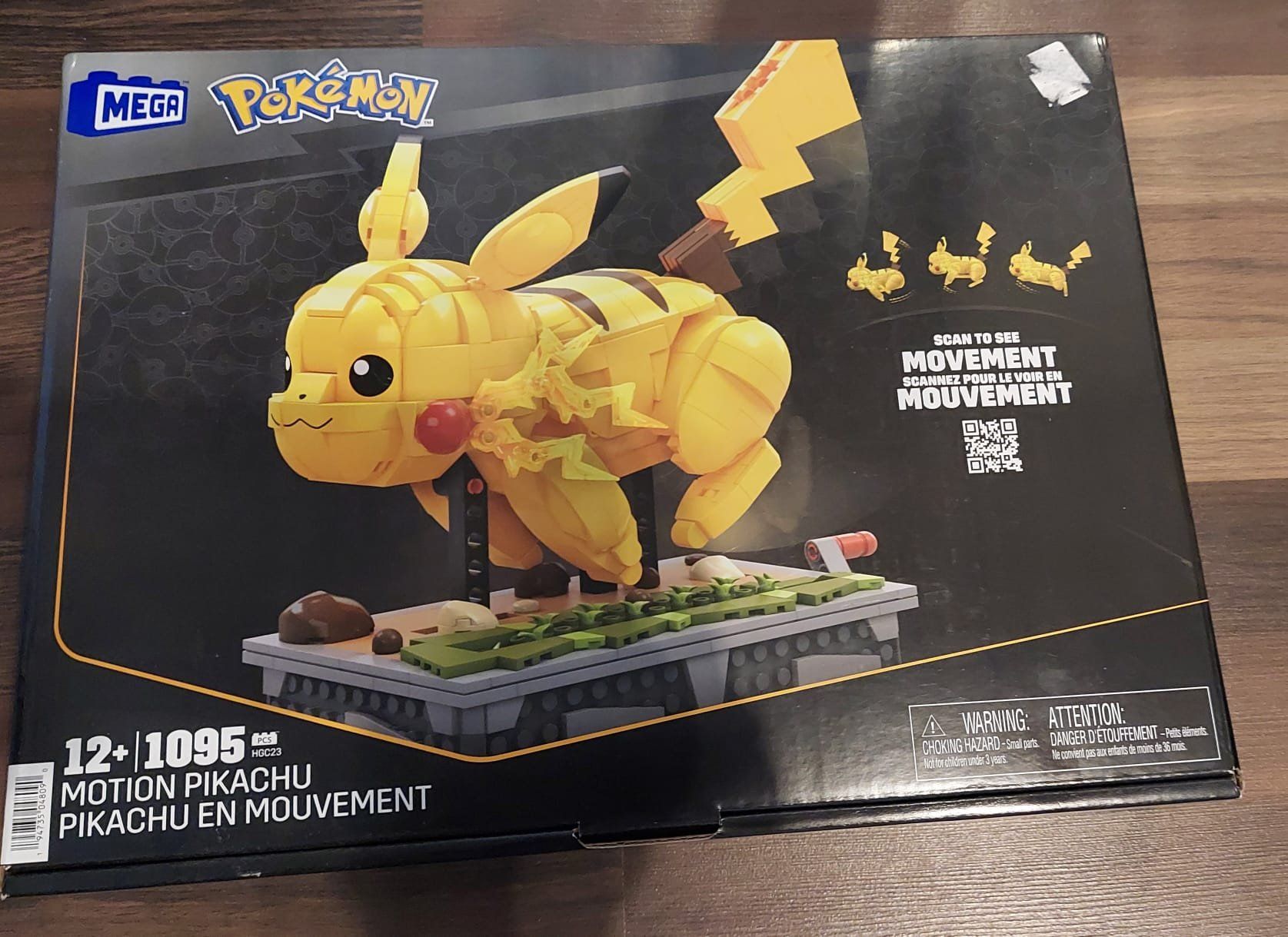 Mega Kit di costruzioni: Mega: Motion Pikachu Set (set 1095) - no lego – Nuovo e nell'imballaggio originale da Giubiasco venduto da Grungni