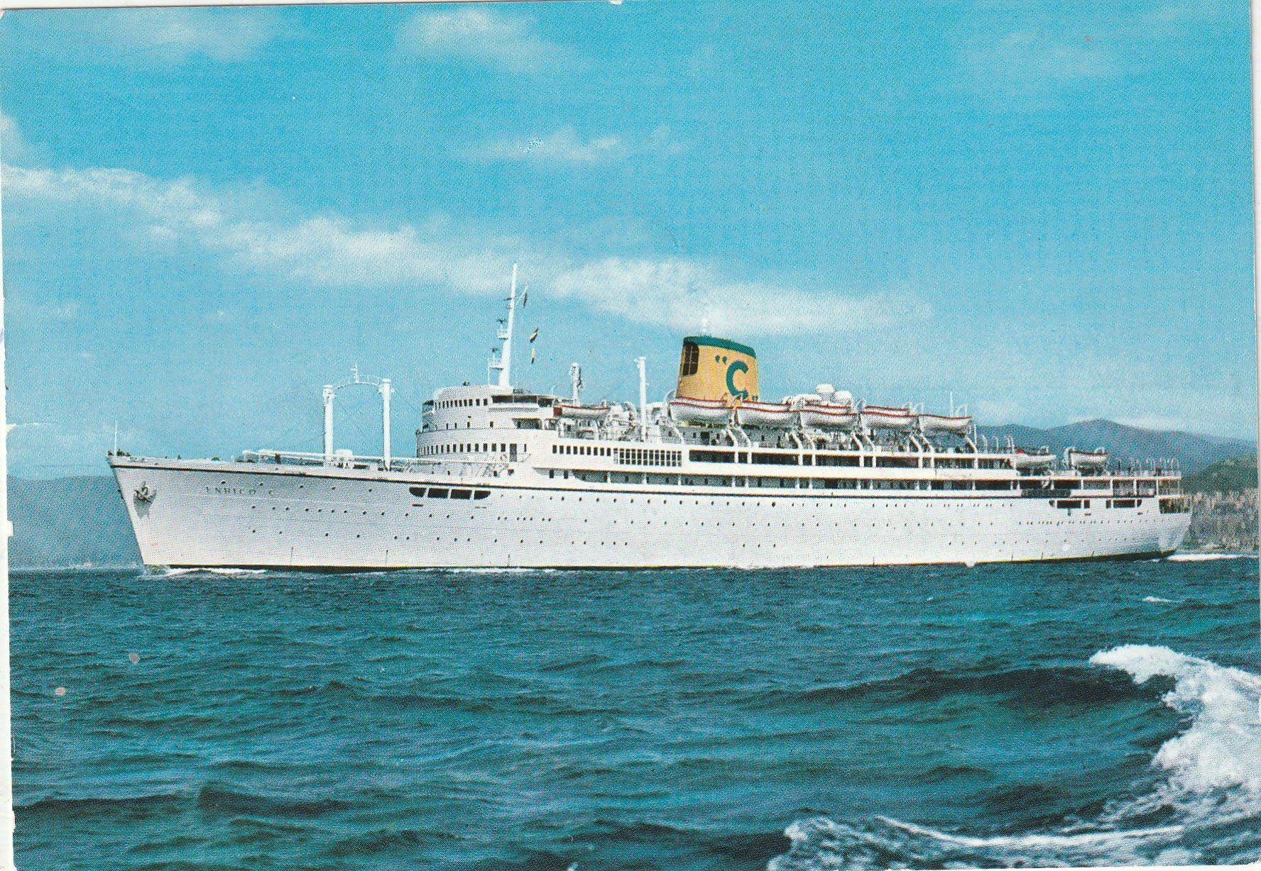 Cartoline postali: Schiff ENRICO Portugal – Usato da Lumbrein venduto da made02