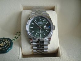 Rolex / Datejust 36 Palm Motif Dial / Nahezu Fabrikneu