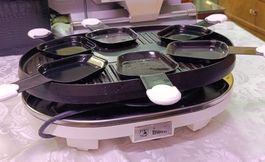 Mio Star Raclette-Grill Classico 6 – Top Zustand