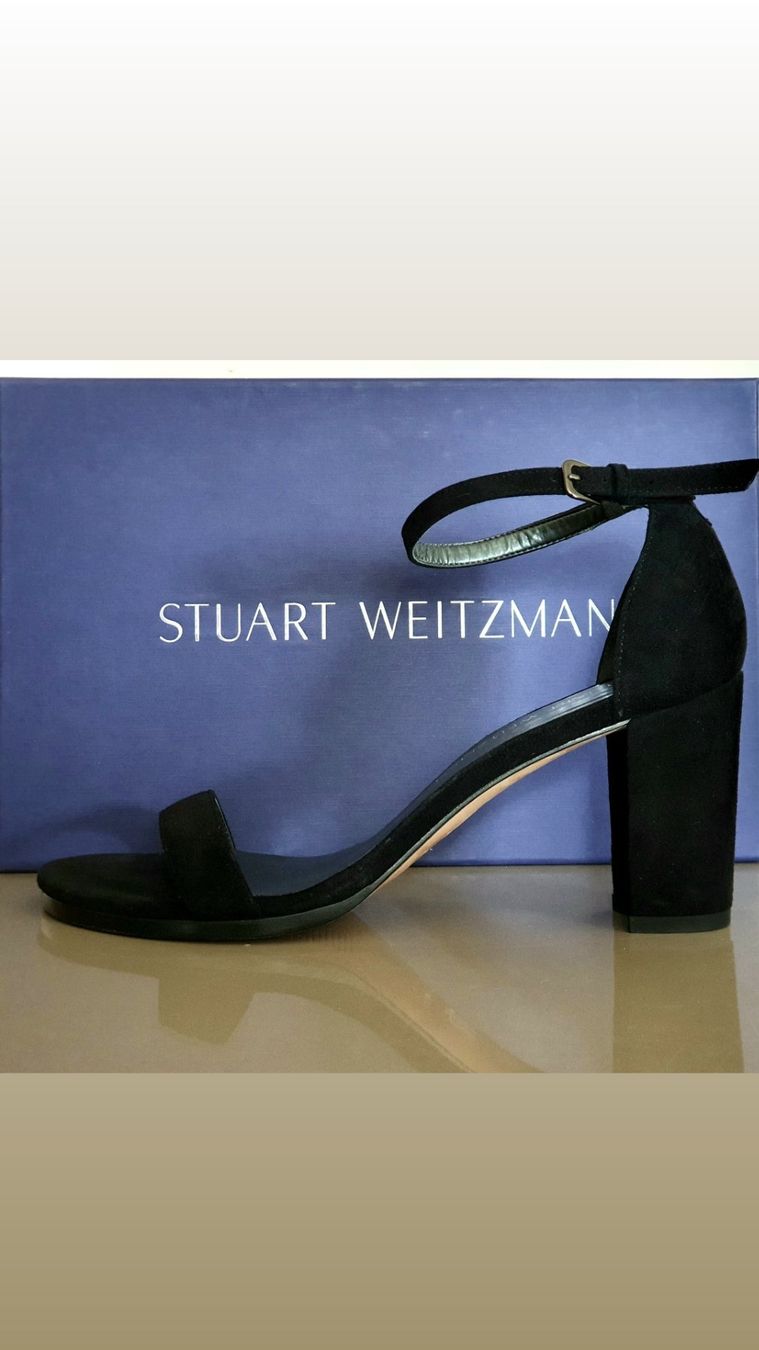 Stuart Weitzman Scarpe da donna: Stuart Weizmann Black Nearlynude Gr. 38.5 – Usato da Zürich venduto da tachermann 3