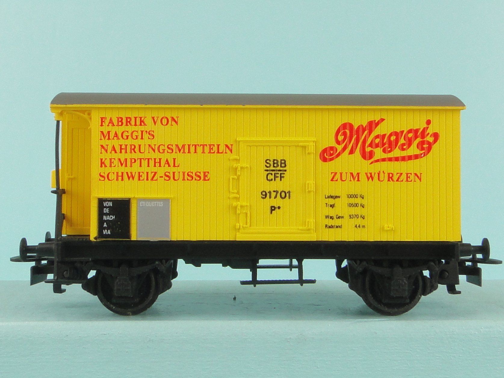 Trains électriques: Ruco 2101 Maggi – D'occasion à Bülach par cann11 2