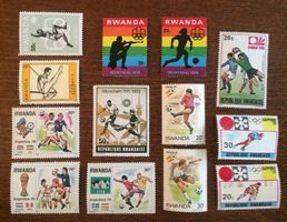 Sport Briefmarken RWANDA
