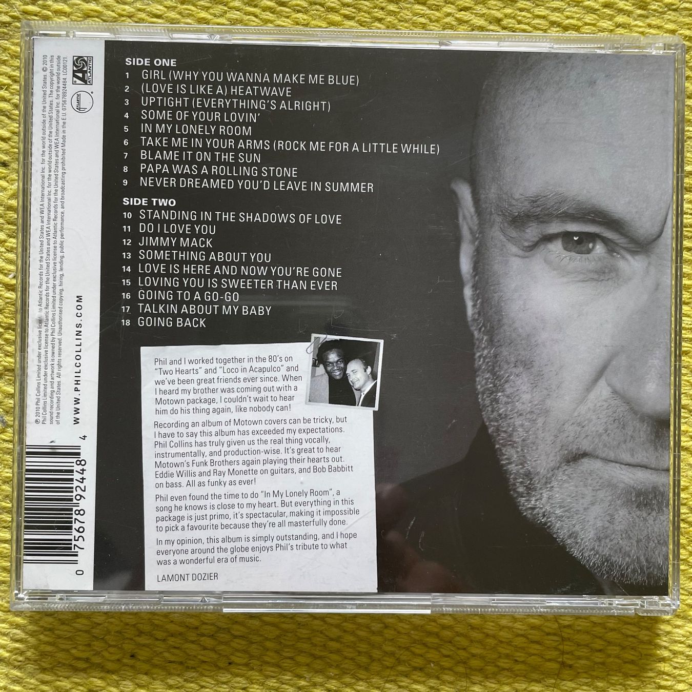 CD: PHIL COLLINS GENESIS-GOING BACK – Usato da Rorschacherberg venduto da CD-Roli 1
