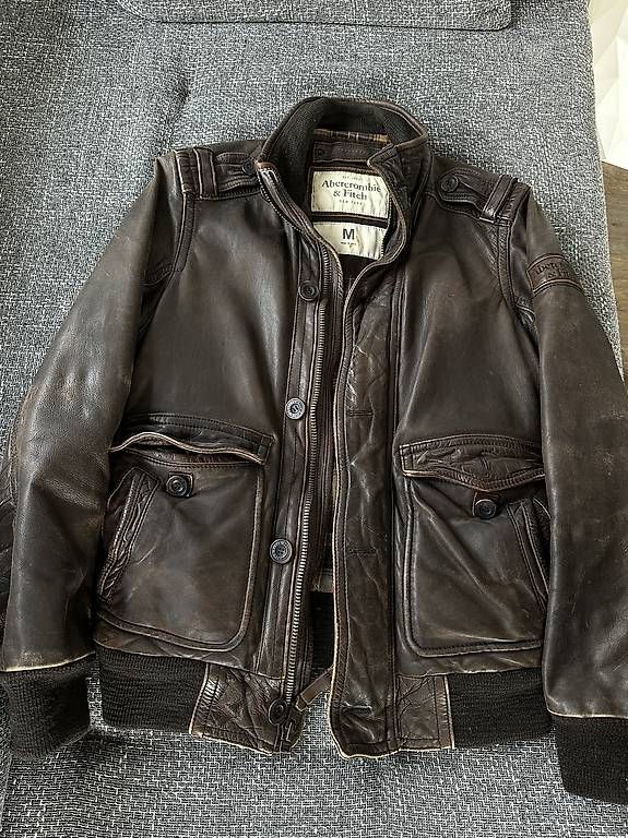 Giacche: Original Lederjacke Abercrombie – Usato da Winterthur venduto da albatross2021 1