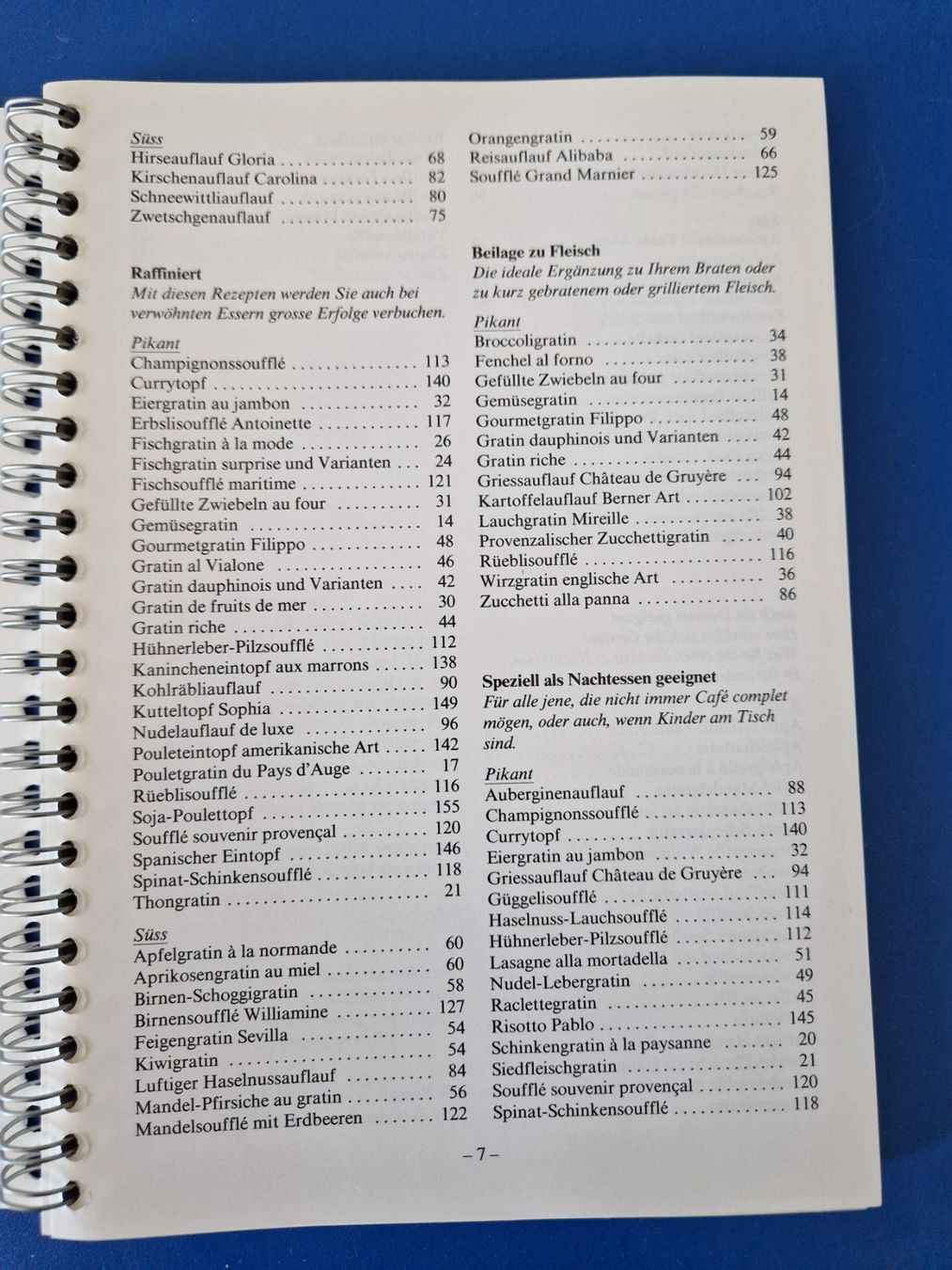 Libri: Betty Bossi: Gratins Eintöpfe Soufflés Aufläufe – Usato da Münchenbuchsee venduto da Aare22 3