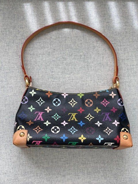 Louis Vuitton Borse da donna: Louis Vuitton Black Multicolor ELIZA Shoulder Bag – Usato da Zürich venduto da mdiscover 9