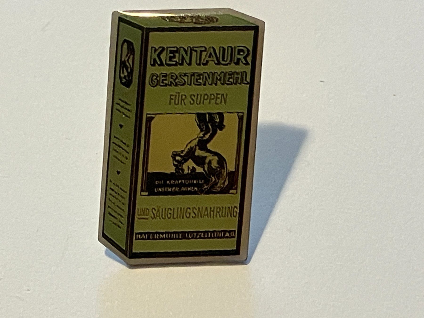 Plaketten & Abzeichen: 1 Pin Kentaur Gerstenmehl – Gebraucht aus Basel von djwwpp