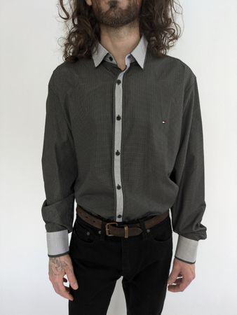 Tommy Hilfiger Hemd, Herren, XXL, Top Zustand, Schwarz!