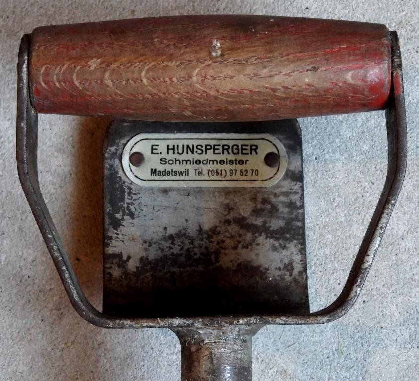 Tutti gli attrezzi: Antiker Heustecher/-messer 1930er Jahre – Usato da Bürglen venduto da holarctic 2