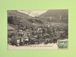 Orsières et la route du Grand St Bernard