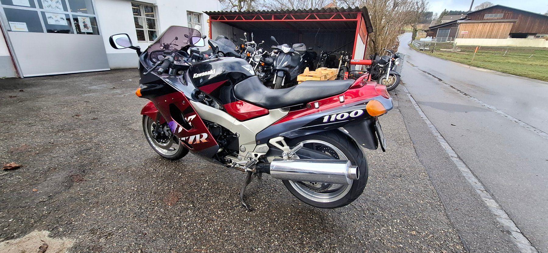 Kawasaki Strada: Kawasaki ZZR 1100 – Difettoso da Kirchlindach venduto da Zbinden_Velo_Moto 6