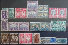 Südafrika British Kolonie Lot mit alten Werten V