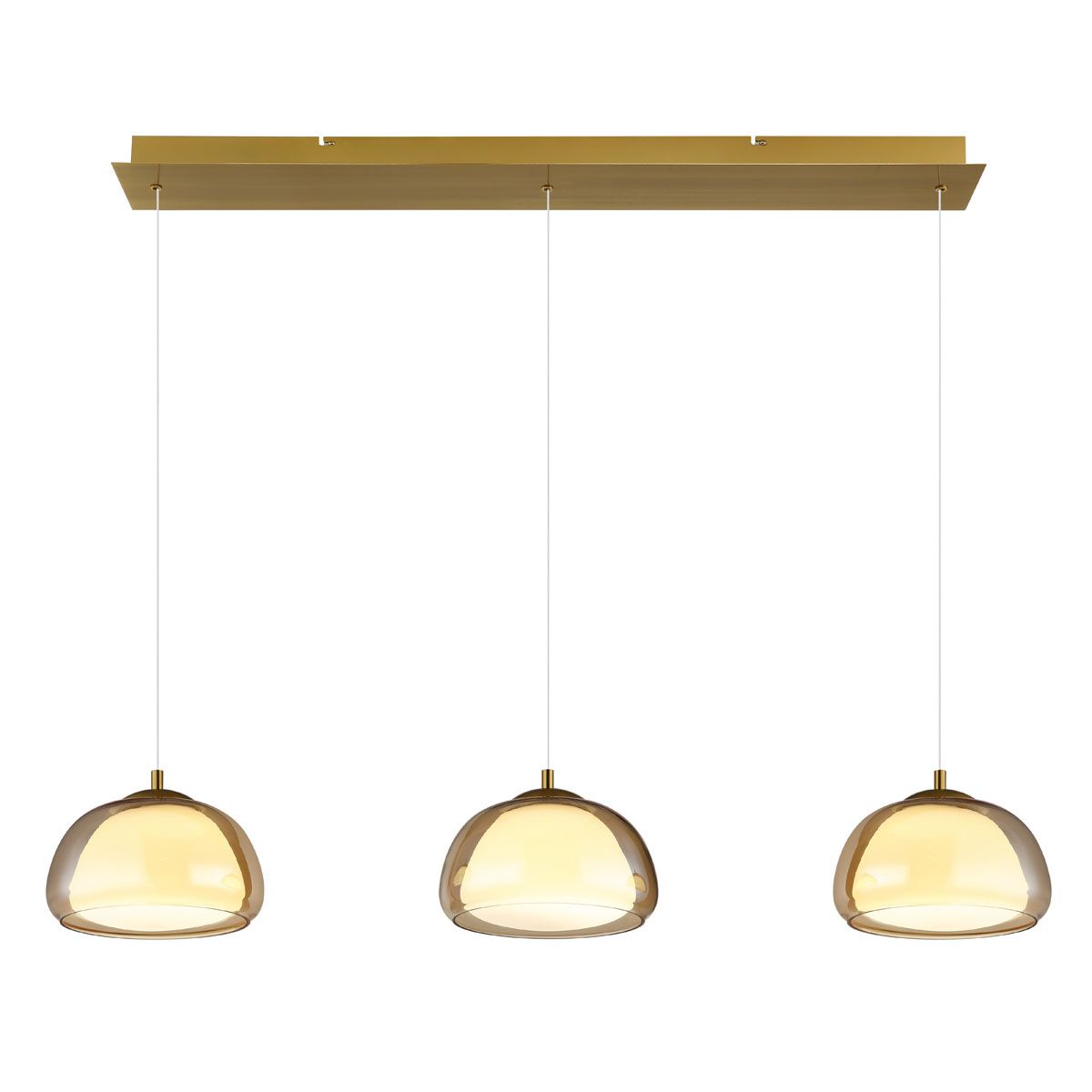 Lampadari & plafoniere: LED Pendelleuchte, CCT, 117 cm x 25 cm – Nuovo (secondo la descrizione) da Kreuzlingen venduto da Smart-Light 5