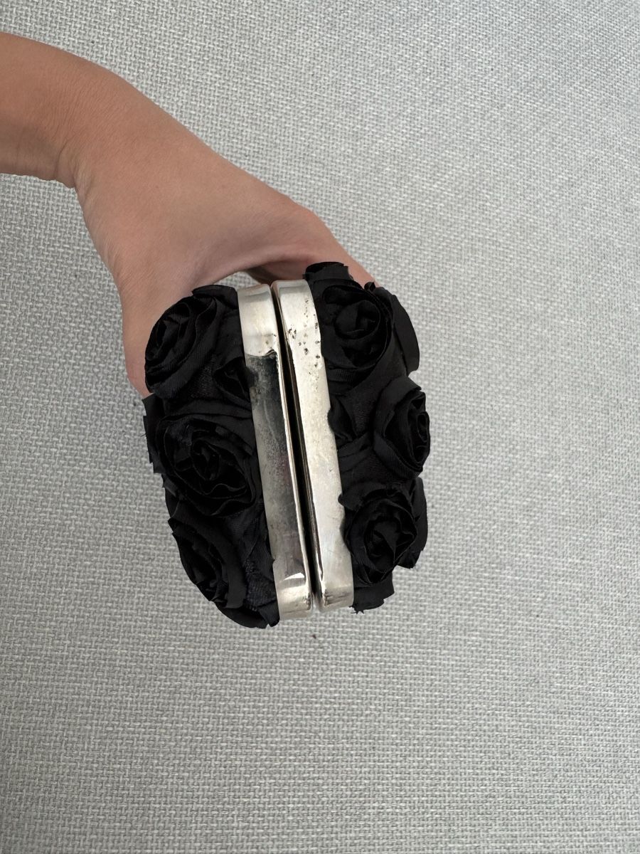 Borse da donna: Pochette de soirée noire – Usato da Granges VS venduto da rvn 5