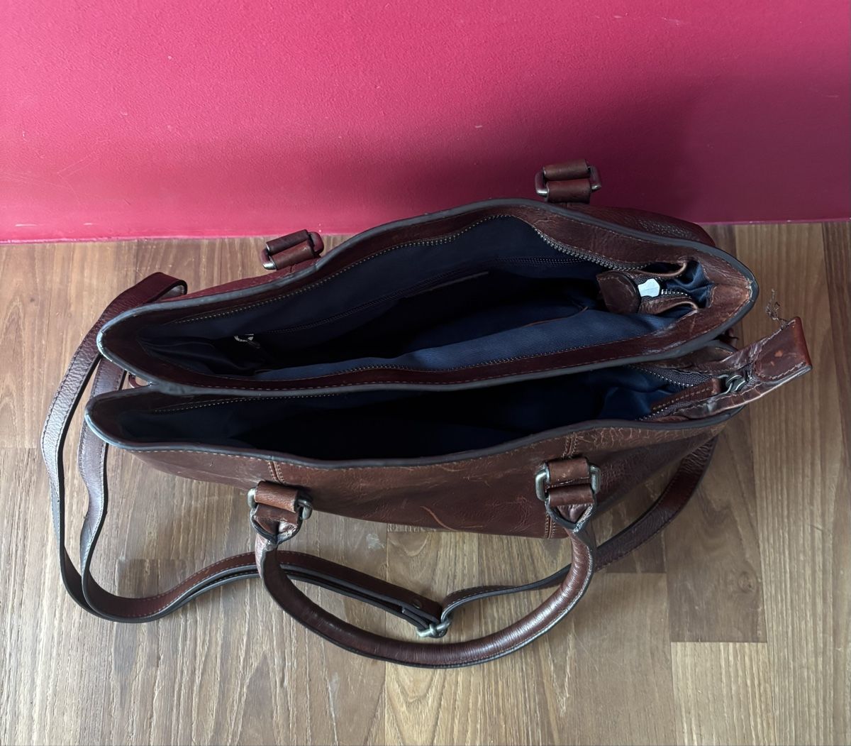 Borse da donna: Ledertasche Leonhard Heyden – Usato da Langenthal venduto da longway 1
