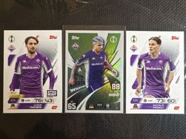 TOPPS - Match Attax 25-26 / ACF Fiorentina 3x Karten ⚽️