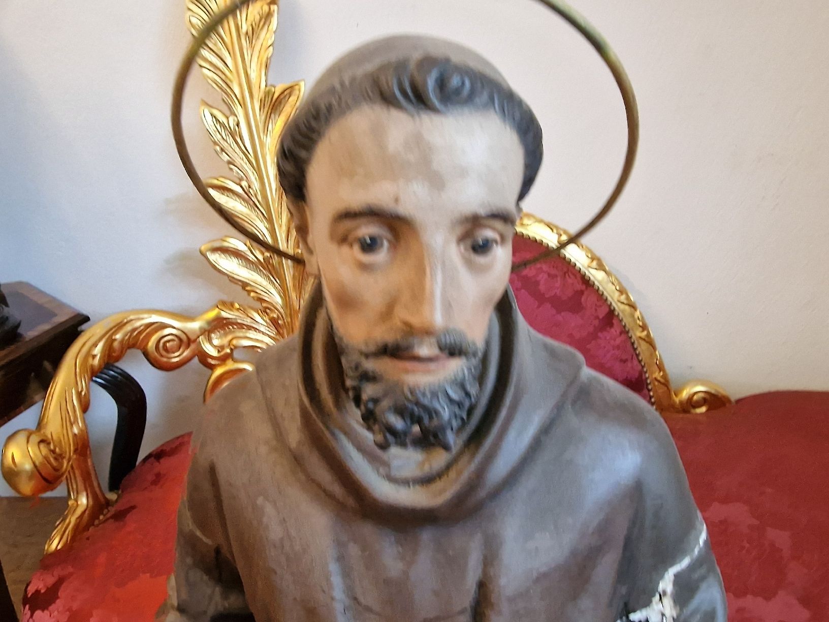 Statuette: heilige figur gibs holz – Usato da Mettlen venduto da elios0888 3