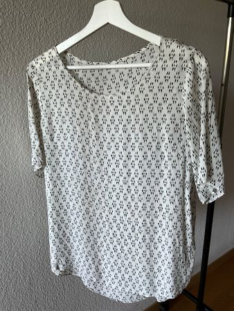 Bluse 40% Seide Gr. L/XL