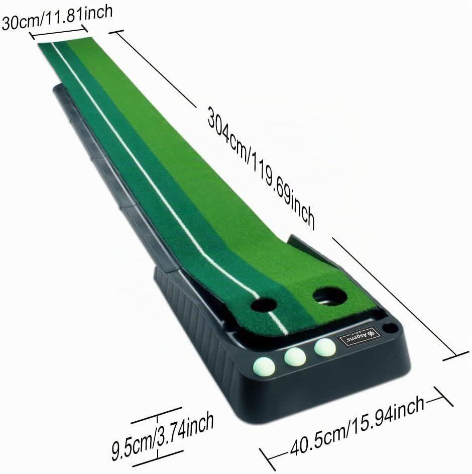 Bodenmatten: Puttingmatte Golfmatte Putting Trainer mit Ballrückgabe – Neu und originalverpackt aus Herisau von Zevora 2