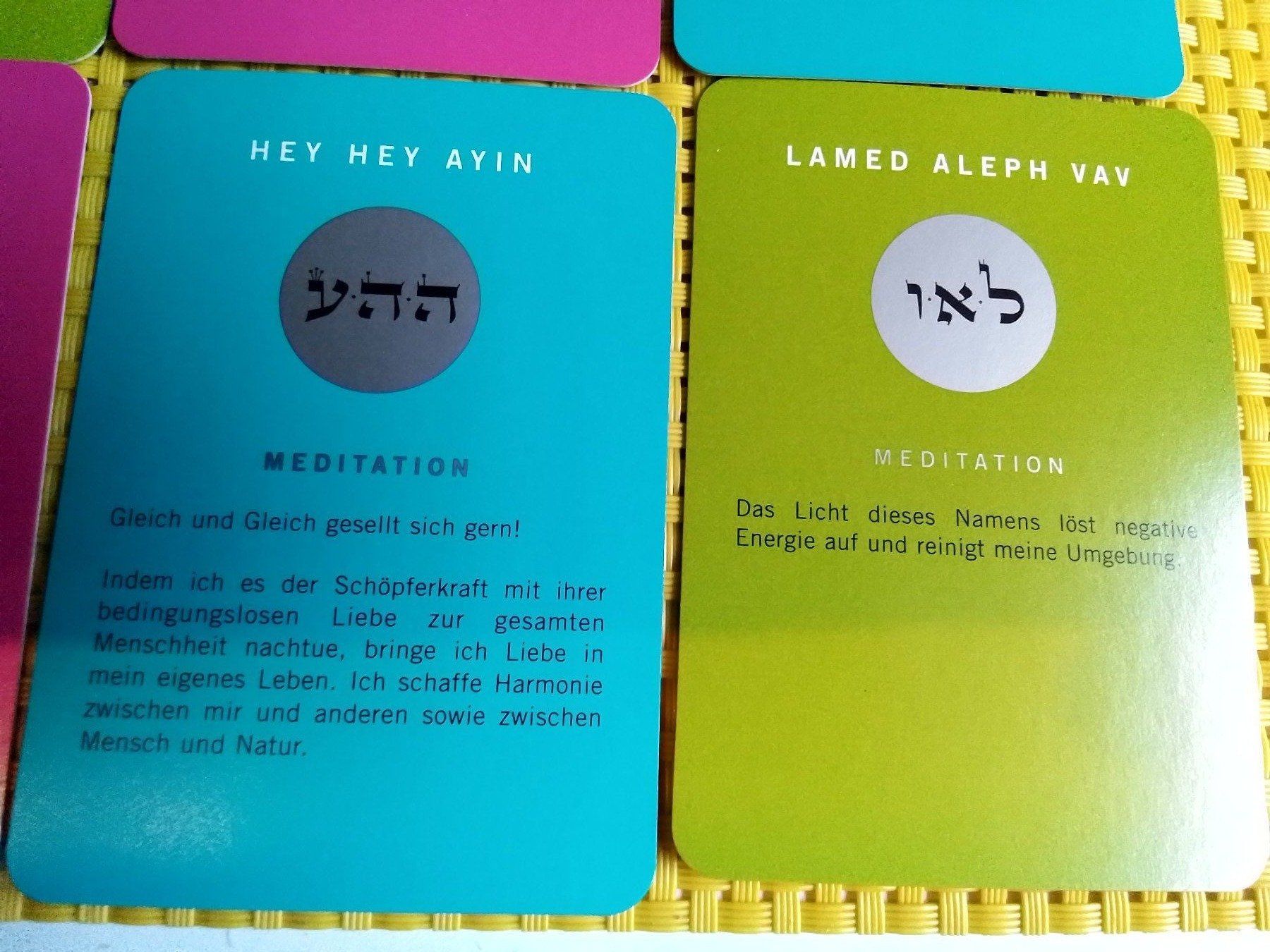 Cartoline: GOTT - Meditationskarten – Usato da Rebstein venduto da Buchsi03 4