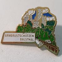 Z835 - Pin Schloss Balsthal Armbrutschützen