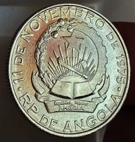 ANGOLA 5 KWANZAS ND-1977 UNZ.