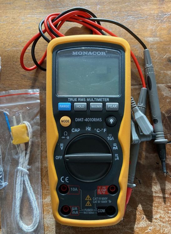 Digitales True RMS Multimeter Monacor DMT-4010RMS (Gebraucht) in ...