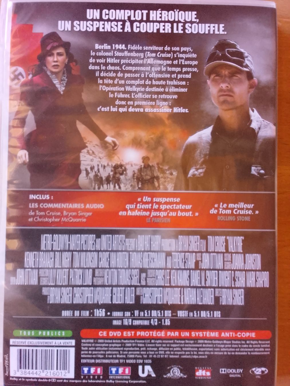 Tutti i DVDs: film Walkyrie DVD Tom Cruise – Usato da Nods venduto da Tiberias 1