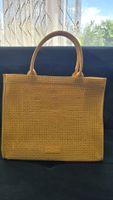 Lancôme Strandtasche Gelb Netz Stoff Top Zustand ☀️