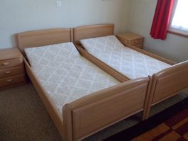 Doppelbett mit 2 Korpus