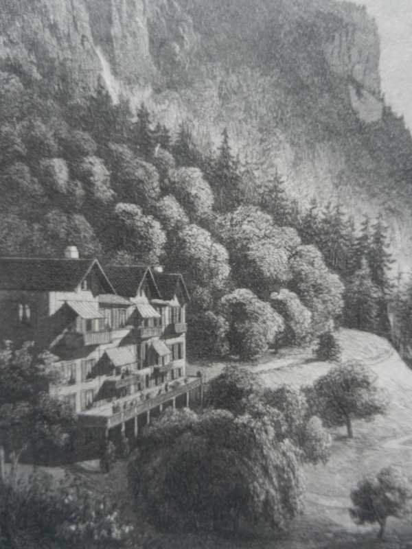 Gravures: Hotel Giessbach Brienzersee – D'occasion à Risch par Rischli15 3